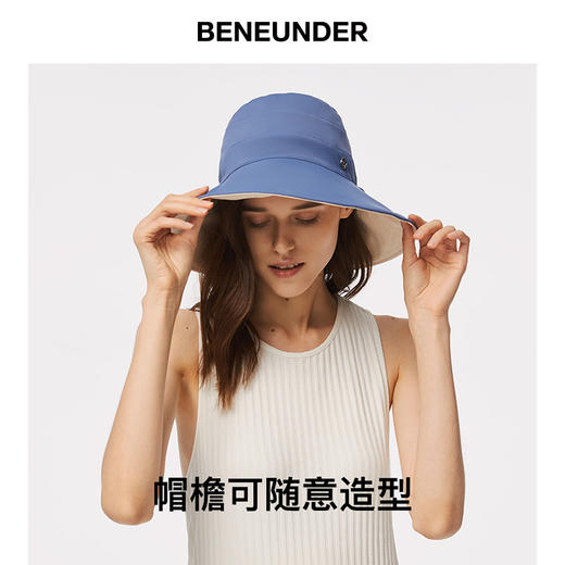 蕉下穹顶系列双面防晒渔夫帽 商品图2