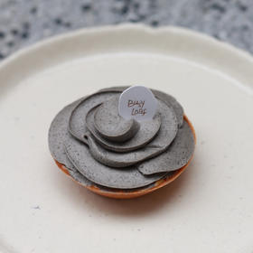 山茶花黑芝麻柚子塔