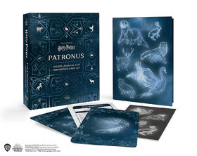 哈利波特守护神主题指引日志卡片套组 原版进口 Harry Potter Patronus Guided Journal and Inspiration Card Set