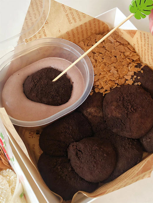 神仙糯叽叽奶盖蘸酱麻薯（椰子原味、可可奥利奥）满128自配送 商品图6