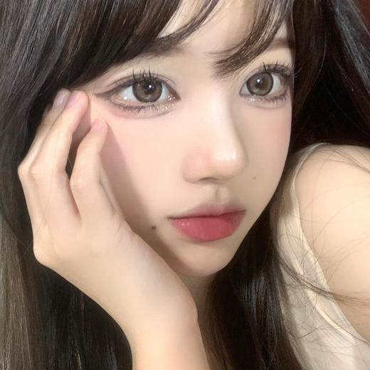 【大直径月抛】K-08·肉桂炼乳·Kikicon丨14.5mm（月抛/2片装） 商品图4