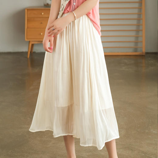 Avann珠贝网纱裙/珠光半身裙 商品图8