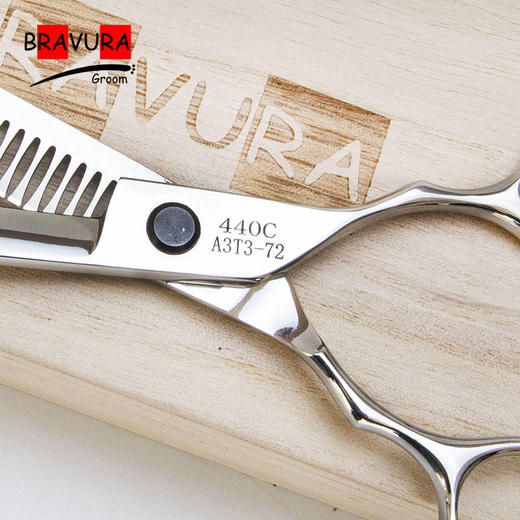 宠物弯鱼骨剪 A3T3-72 意大利BRAVURAGROOM 商品图2