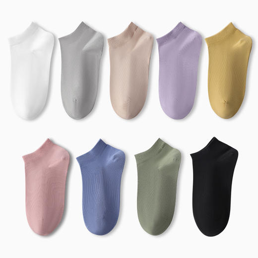 宝娜斯袜子女短袜夏季防臭纯棉袜子浅口船袜  袜子女全棉 心选到家 商品图4