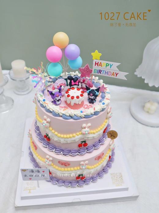 1027CAKE | 双层 三丽鸥 复古 手绘 商品图2