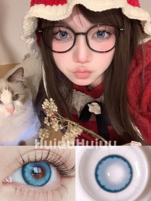 【大直径日抛】LILLILLY-LL38婴儿蓝-14.4mm【日抛 0-1000度 含525/575】 商品图0