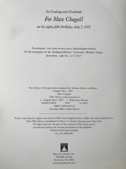 夏加尔画集 140幅插图（49幅彩色） 精装大16开 商品图4