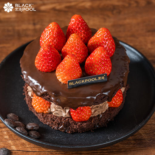 【草莓·多多熔岩蛋糕】10整颗丹东草莓，100%纯可可熔岩蛋糕 商品图1