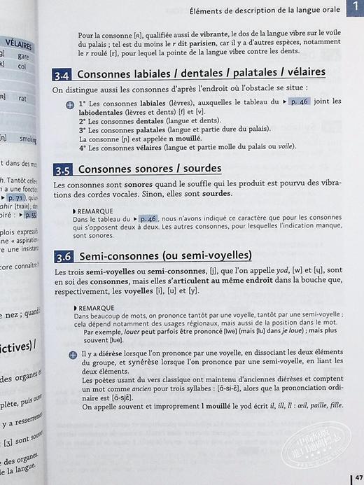 【中商原版】学生用Grevisse法语语法书 法文原版Le Grevisse de l etudiant Cecile Narjoux 商品图8