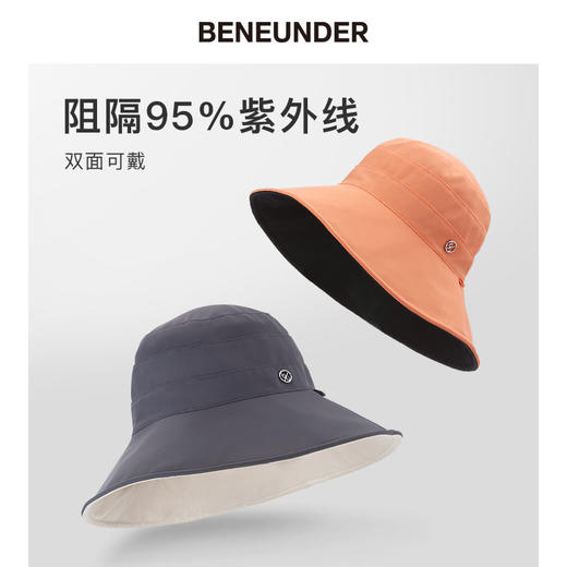 蕉下穹顶系列双面防晒渔夫帽 商品图5