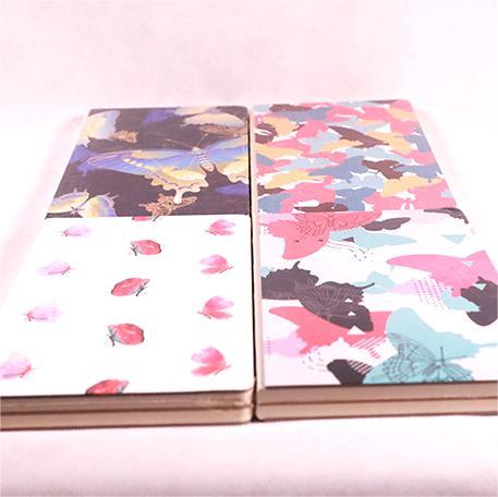 深山集市 蝴蝶灰色印花笔记本大 商品图1