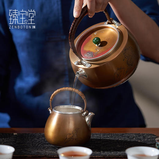 臻宝堂-流金岁月（当康）银壶（950ML） 商品图3