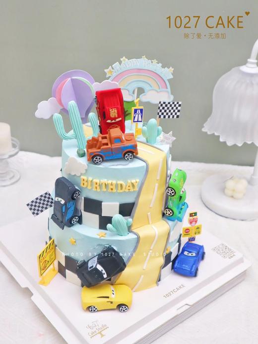 1027CAKE | 霸气双层  麦昆儿童主题蛋糕 商品图1