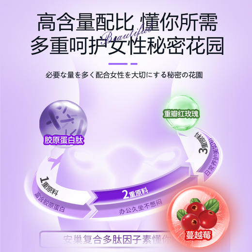 【女性奢养  何惧时光】安巢复合多肽因子素 30粒/盒 商品图2