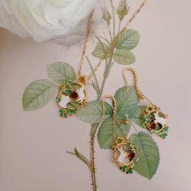 【宫里首饰】桂兔呈祥系列首饰 项链 耳饰