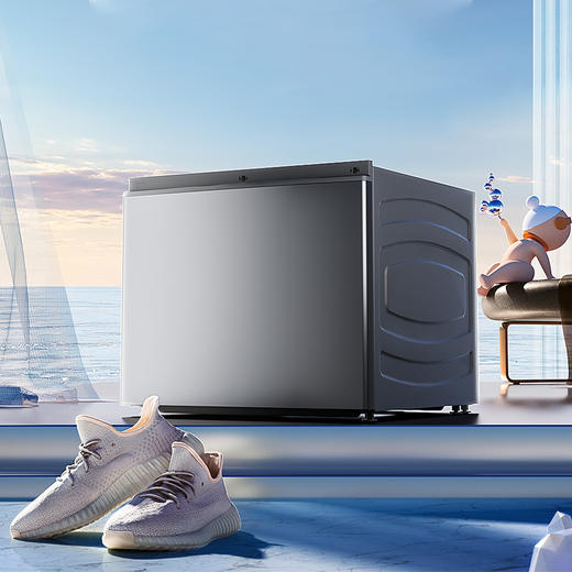 海尔（Haier） 高端无刷式洗鞋机 无刷柔洗为高端鞋子洗护而生 护鞋面 深清洁 防开胶 防磨损HPD1-PBW1 商品图4