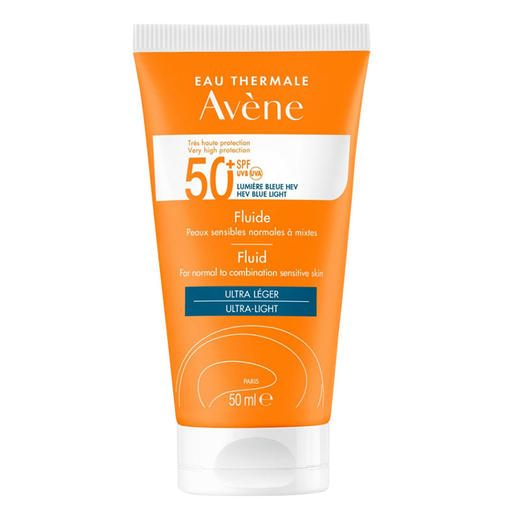 保税|法国AVENE雅漾清爽fang晒霜/露50ml SPF50+fang水fang汗 商品图2