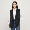 21434 高阶丝缎西装马夹百搭松紧腰通勤无袖外套RJ004 商品缩略图8