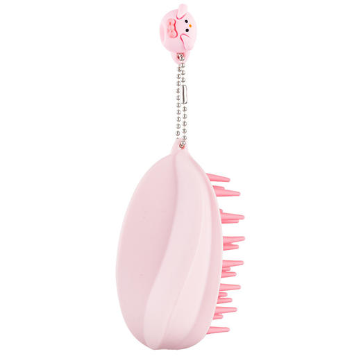 日式杨桃原创造型头皮按摩洗头梳 干湿两用清洁洗发硅胶洗头刷 商品图4