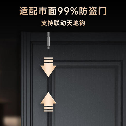 凯迪仕（KAADAS） Z1 Pro全自动指静脉智能锁 非传统指纹锁家用智能门锁密码锁 星空灰 商品图7