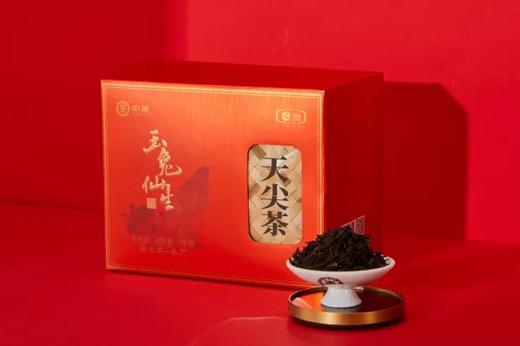 中粮-中茶湖南安化黑茶天尖茶中茶玉兔仙生天尖茶1KG/礼盒 商品图2