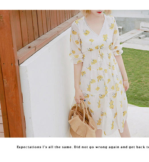 裁缝学苑 AW43V领收腰显瘦连衣裙1:1实物服装纸样剪图纸牛皮纸样 商品图1