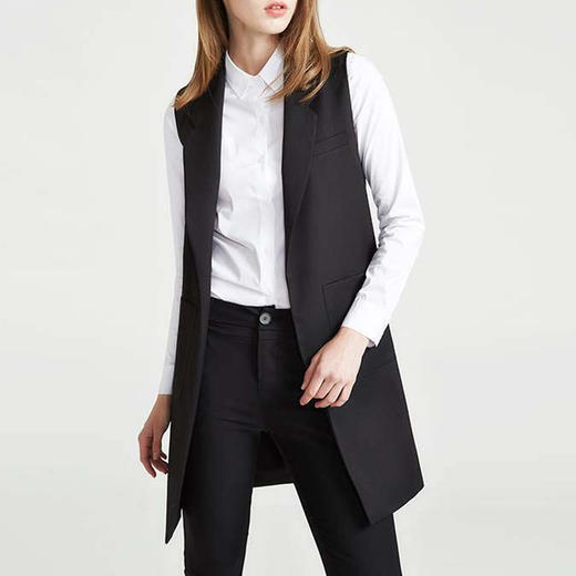 裁缝学苑 AW59西装无袖马甲外套1:1实物服装纸样剪裁图纸牛皮纸样 商品图1