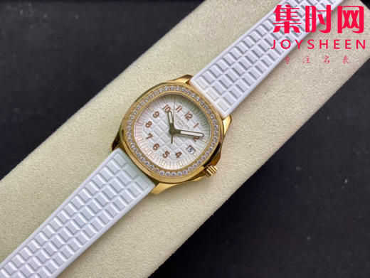 PPF百达翡丽AQUANAUT系列 白手雷5067A女士石英腕表 原装拆解开模 商品图3