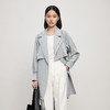 IN AND ON新款高阶丝缎气质长款风衣 斜纹高级感百搭外套21449 商品缩略图2