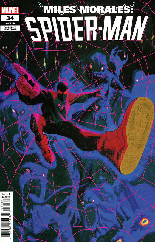 蜘蛛侠 莫拉莱斯 主刊 Miles Morales Spider-Man（2018）001-034 商品图1