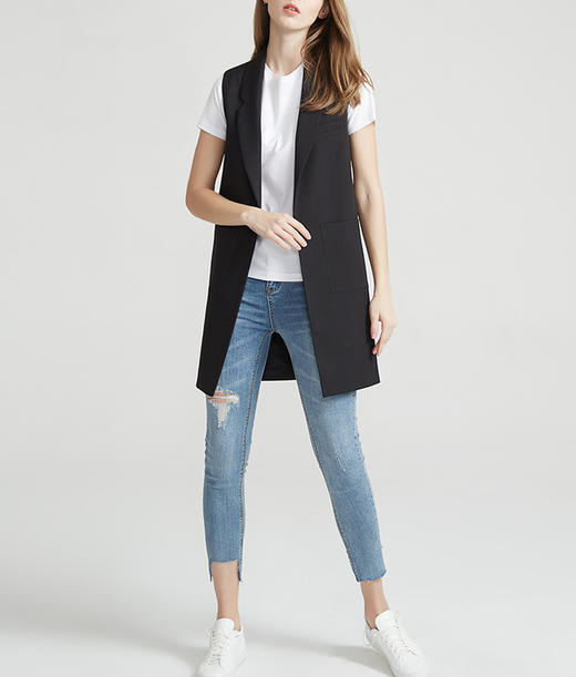 裁缝学苑 AW59西装无袖马甲外套1:1实物服装纸样剪裁图纸牛皮纸样 商品图7