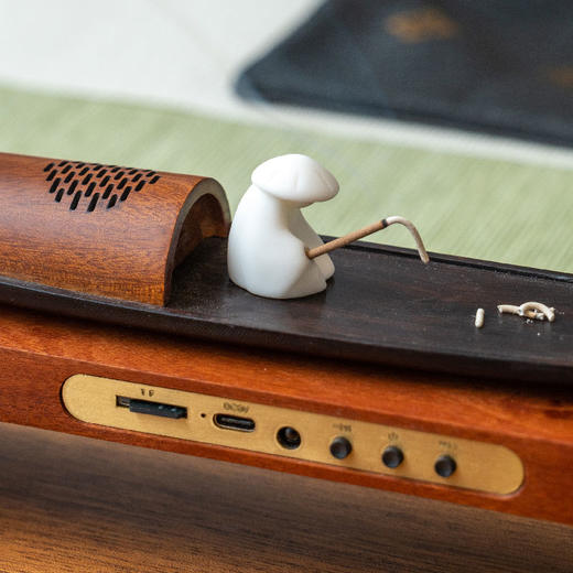 羽诗制造出品 月湖泛舟套装蓝牙音箱香器组合宁波元素文创礼盒 商品图1