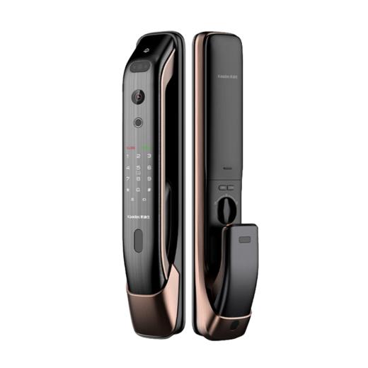 凯迪仕（KAADAS） K20 Max Plus 智能锁指纹锁家用防盗3D人脸识别可视猫眼密码锁 红古铜 商品图9