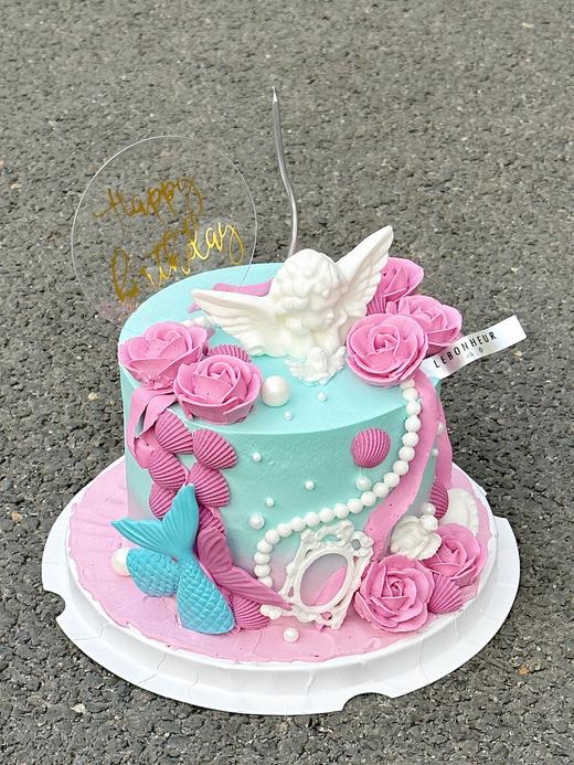 人鱼天使 · 奶油霜蛋糕 商品图0