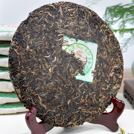 2008年黎明茶厂八角亭黎明青饼0820普洱茶生茶饼 回甘好甜润 高性价比好生茶 干仓真品 商品图8