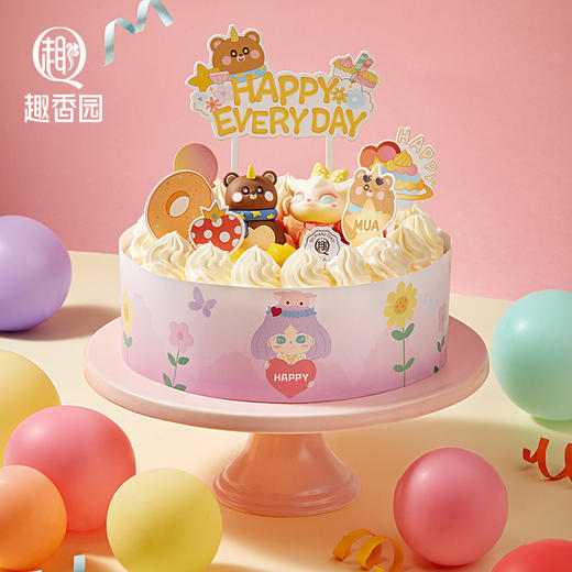 好朋友2磅乳酪动物奶油蛋糕 商品图0