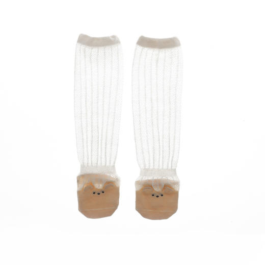 【2双装 卡通网眼防蚊袜 亲肤舒适透气】婴儿袜子夏季网眼薄款防蚊袜新生儿袜子婴儿长筒袜宝宝卡通儿童 商品图6