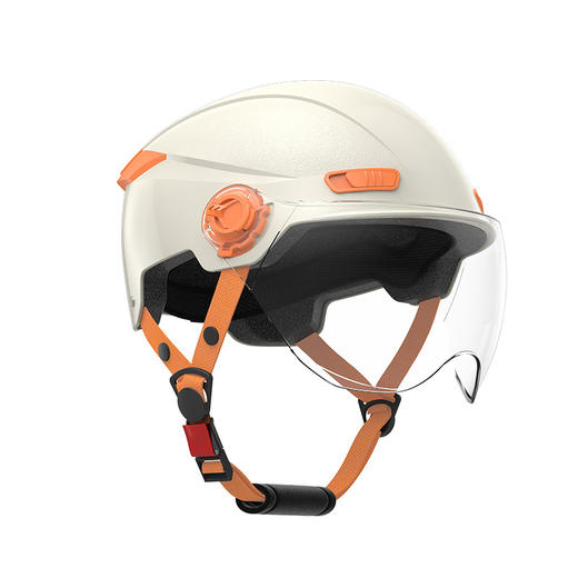 「数款配色！男女同款」3C认证电动摩托车头盔 男电瓶车夏季女防晒四季韩版安全盔骑行工具 商品图4