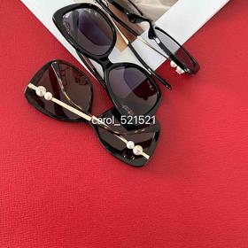 C 方框太阳眼镜 珍珠镜腿偏光墨镜 佩戴舒适防晒必备 Jennie同款