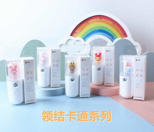 绅士补水仪冷喷美容保湿蒸脸器手持充电纳米注氧仪喷雾卡通美容仪 商品图14