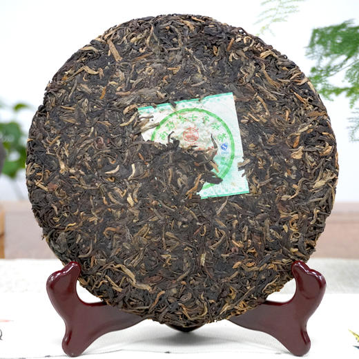 2008年黎明茶厂八角亭黎明青饼0820普洱茶生茶饼 回甘好甜润 高性价比好生茶 干仓真品 商品图9