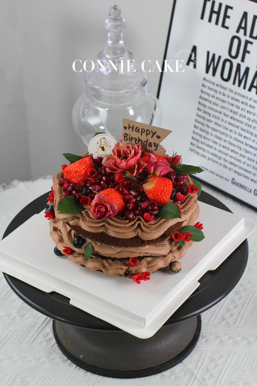 【1437】氛围感鲜花裸蛋糕 商品图2