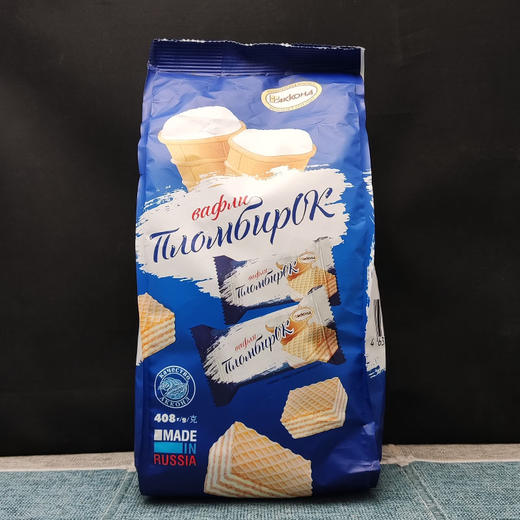 熊三岁KNOPKHT威化饼干冰淇淋408g口味 商品图9