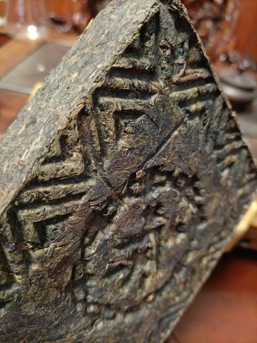 中粮-中茶安化黑茶中茶牌花砖茶百年木仓茶C2-5花砖茶900克/原产地直发 商品图1