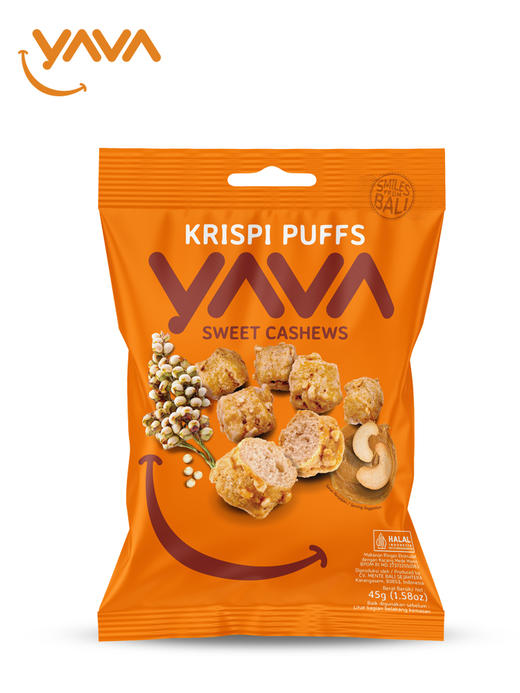 YAVA亚哇  腰果谷物球  45g/袋 商品图4