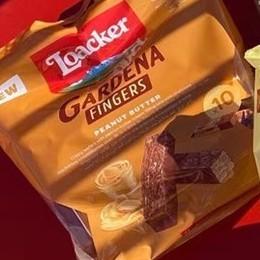 莱家加迪纳威化花生巧克力味125g 商品图0