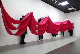 波浪帘（运费自理）