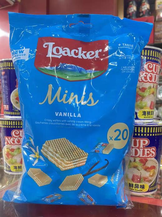 莱家香草味迷你威化饼干150g 商品图1