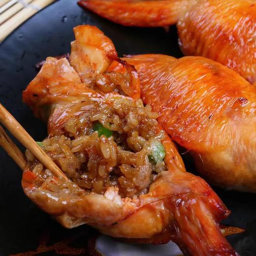 1kg 台之美 鸡翅包饭 奥尔良风味冷冻半成品鸡翅饭 台式油炸烧烤小吃 商品图3