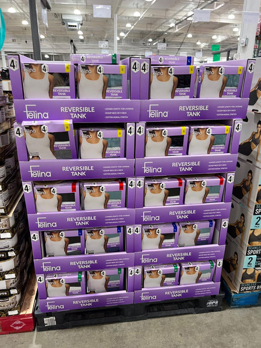 📣仙女们衣柜必备❗美国🇺🇸直邮特价249元🉐包税包邮到手了🔥Felina女士背心套装，一组4件装，大白菜！ 商品图1